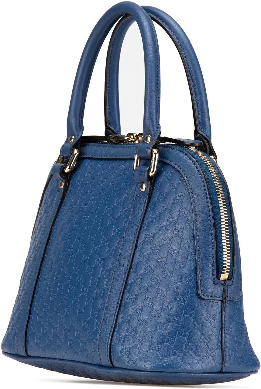 Thumbnail - Gucci Hobo Bags - 2000-2015 Mini Microguccissima Dome Satchel - Gr. unisize - in Blau - für Damen