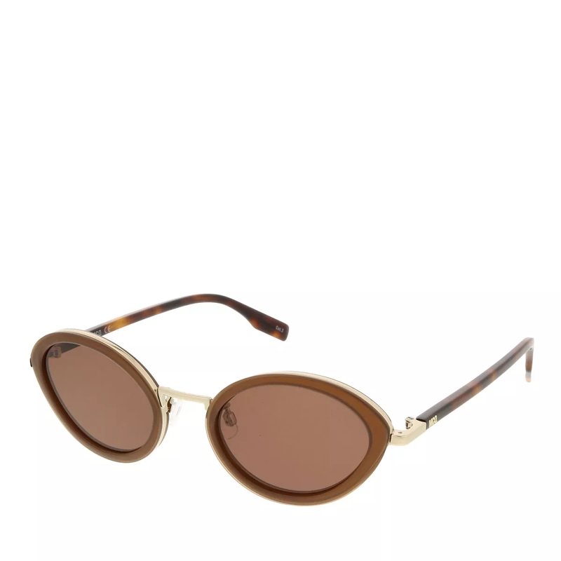 McQ Sonnenbrille MQ0354S-002 50 Woman Metal Gold-Brown