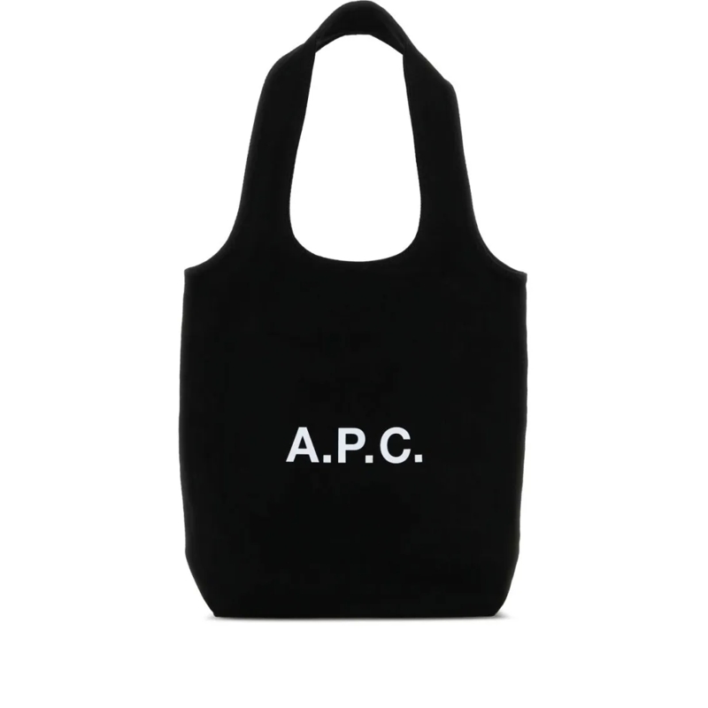 A.P.C. Fourre-tout Tote Ninon Small Bag Black