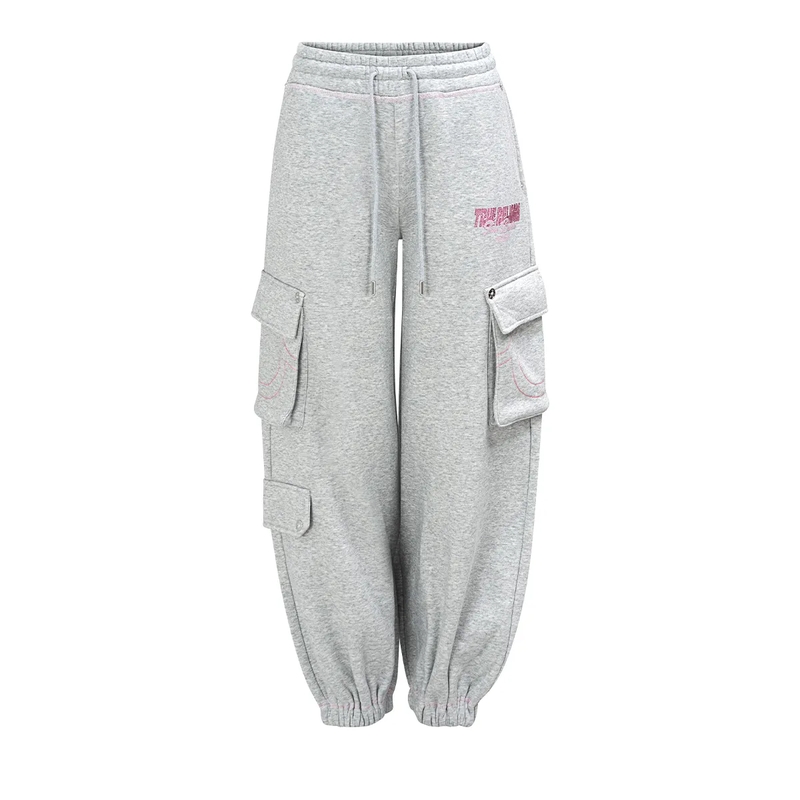 True Religion Jogginghose Sweatpant CRYSTAL grau