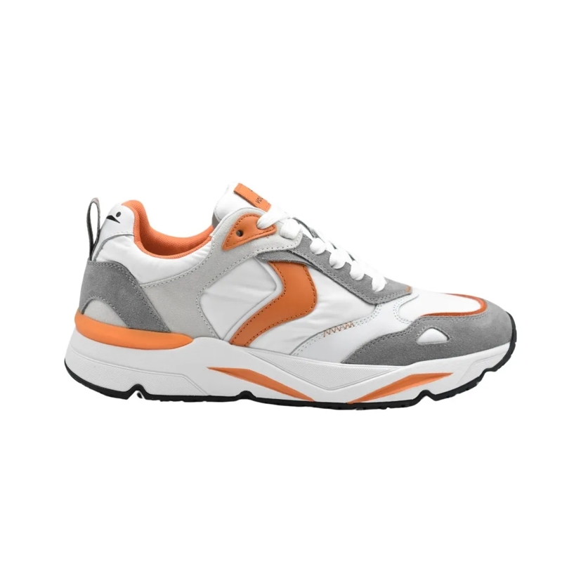Voile Blanche Low-Top-Sneaker Sneakers With Design Orange