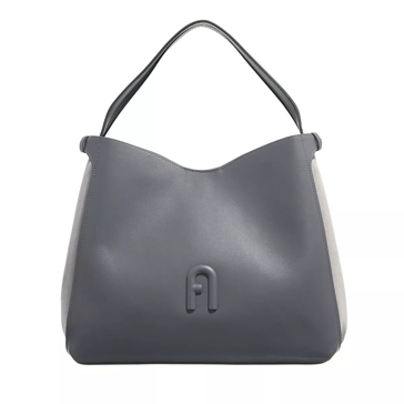 Furla Furla Primula L Hobo Soil Taupe Soil Nero Hobo Bag