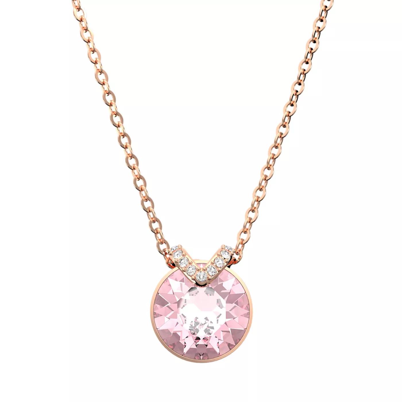 Swarovski Halskette - Swarovski Bella RoséGoldfarbene Anhänger 5662088 - Gr. unisize - in Gold - für Damen