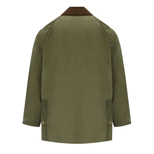 Barbour  Bedale Washed Wax Archive Olive Jacket Green (Image 2)