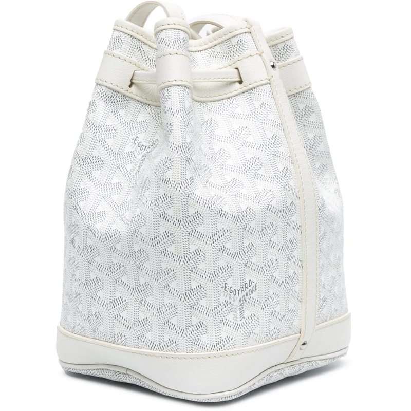 GOYARD Sac à bandoulière Goyardine Petit Flot weiß