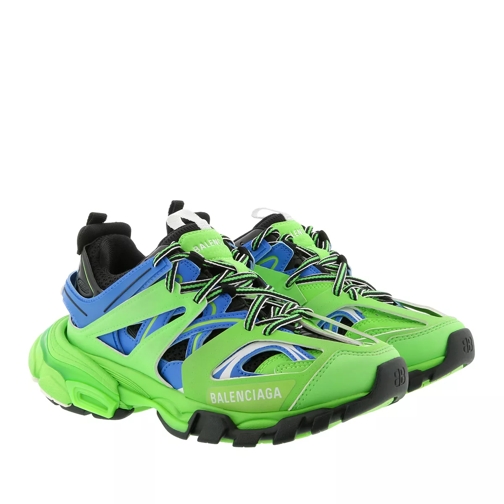 Balenciaga Track Trainers Blue/Green lage-top sneaker