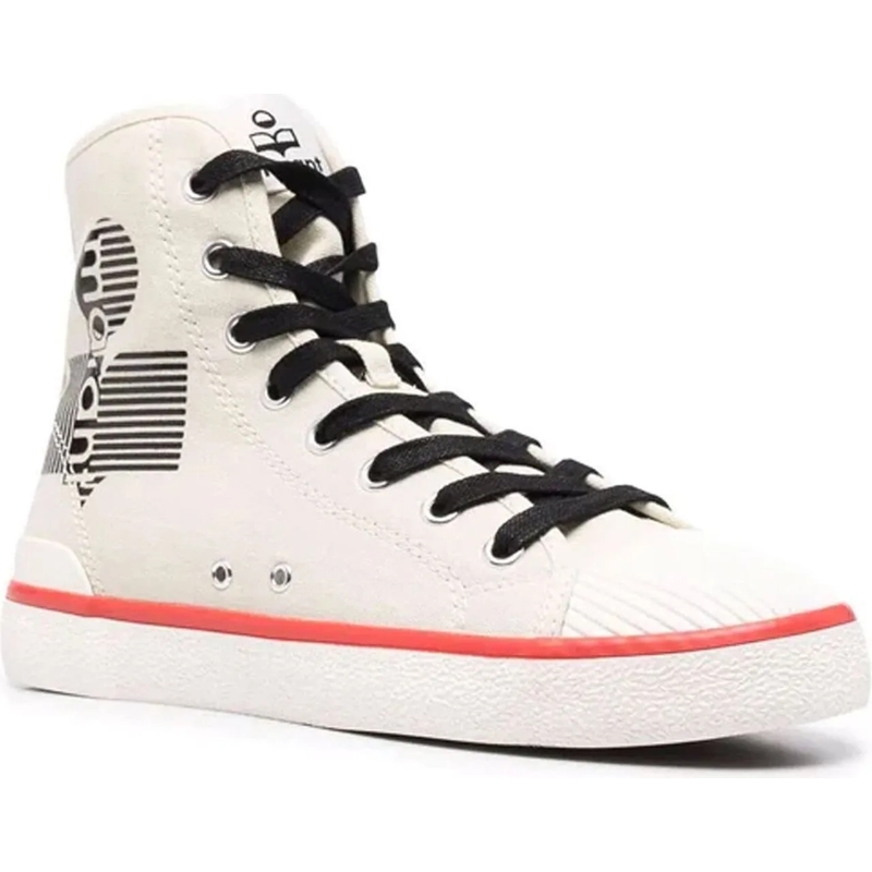 Isabel Marant Low-Top-Sneaker Isabel Marant Logo Canvas Sneakers beige