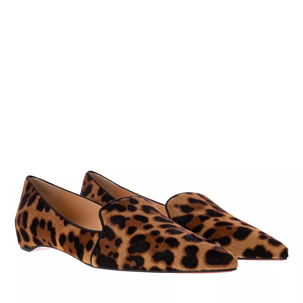 Christian Louboutin - Kashasha Leopard Print Flat Loafer