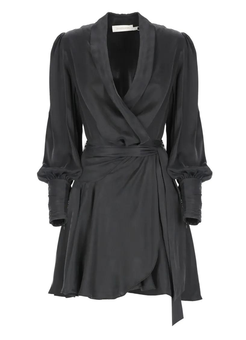 Zimmermann - Black Silk Dress - Größe 1 - schwarz