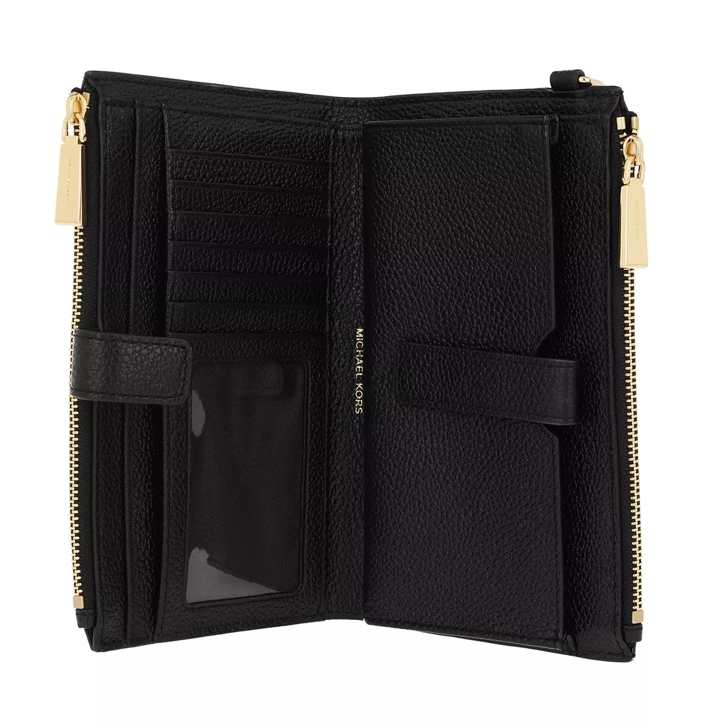 Double zip wristlet michael kors on sale