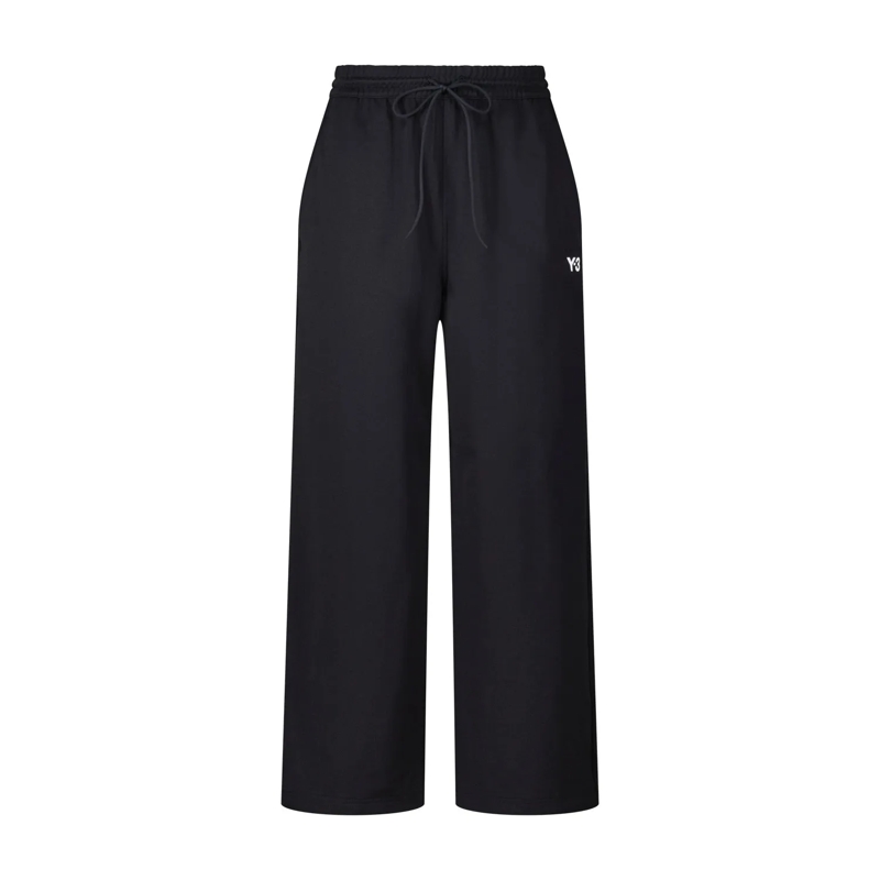 Y-3 Pantalons décontractés Sweat Pants mit Logo Schwarz