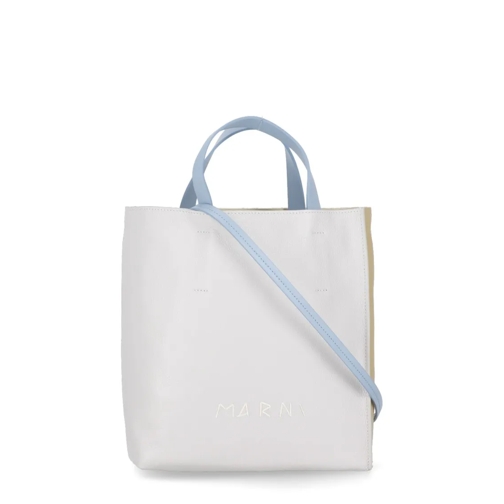 Marni Draagtas Museo Soft Bag White