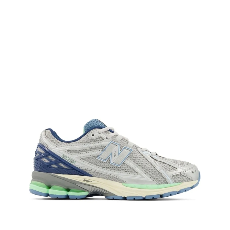 New Balance Low-Top-Sneaker Dynamic Silver-Tone Mesh Sneakers With Padded Coll Grey