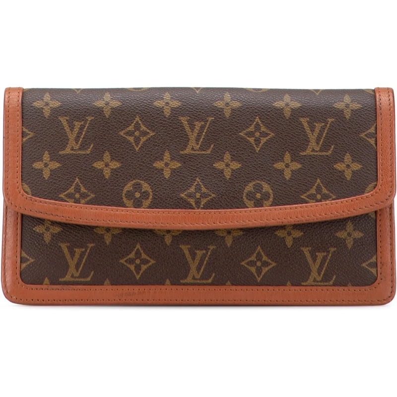 Louis Vuitton Pochette Monogram Pochette Dame PM braun