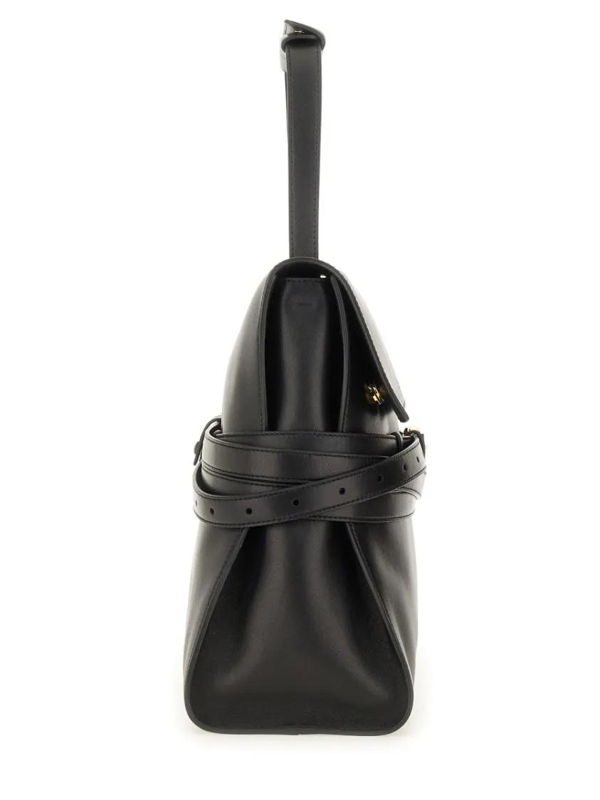 Thumbnail - Moschino Hobo Bags - Dpp - "Tie Me" Medium Bag - Gr. unisize - in Schwarz - für Damen