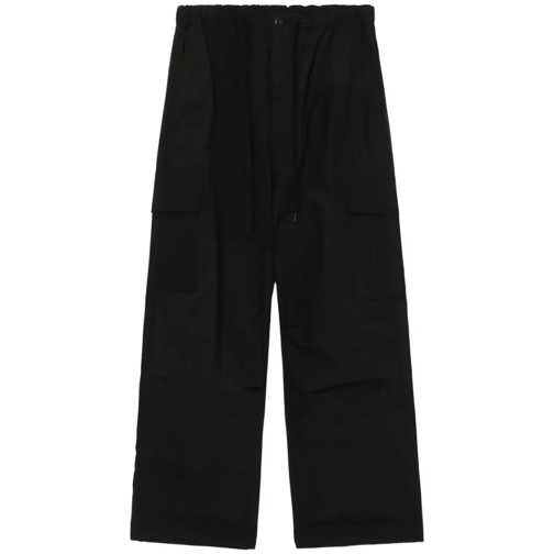 Comme des Garcons  Black Wide Leg Trousers Black