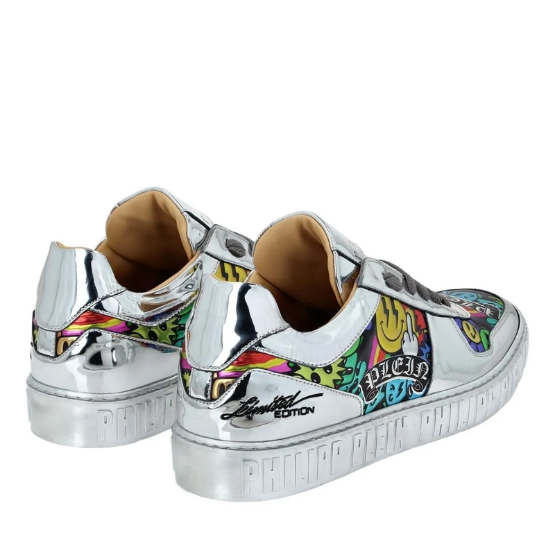 Philipp Plein Low-Top-Sneaker Sneaker Smile silber(Image 4)