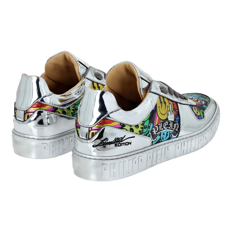 Philipp Plein Low-Top-Sneaker Sneaker Smile silber(Image 2)