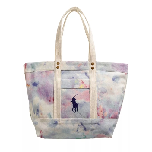 Polo Ralph Lauren Tote Medium Painterly Multi Rymlig shoppingväska