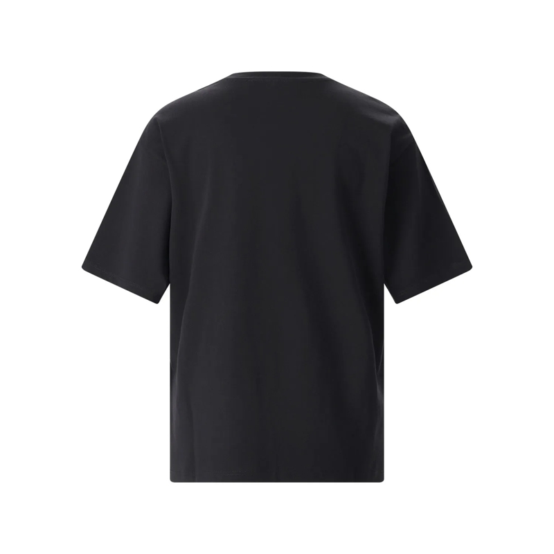 Sportmax T-shirt Crewneck T-Shirt With Chest Print White(Image 8)