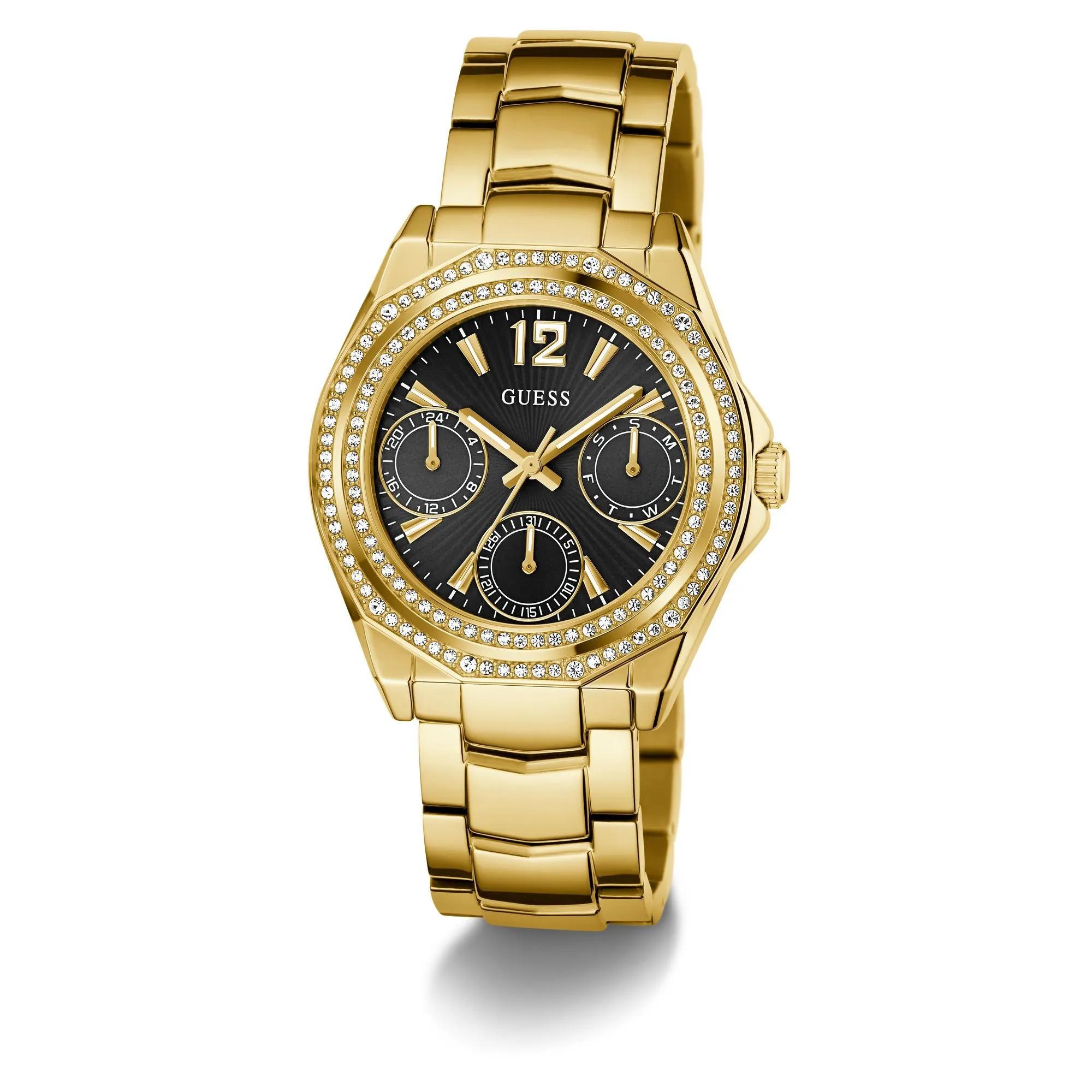 Thumbnail - Guess Uhr - Quarz-Analoguhr Ritzy - Gr. unisize - in Gold - für Damen
