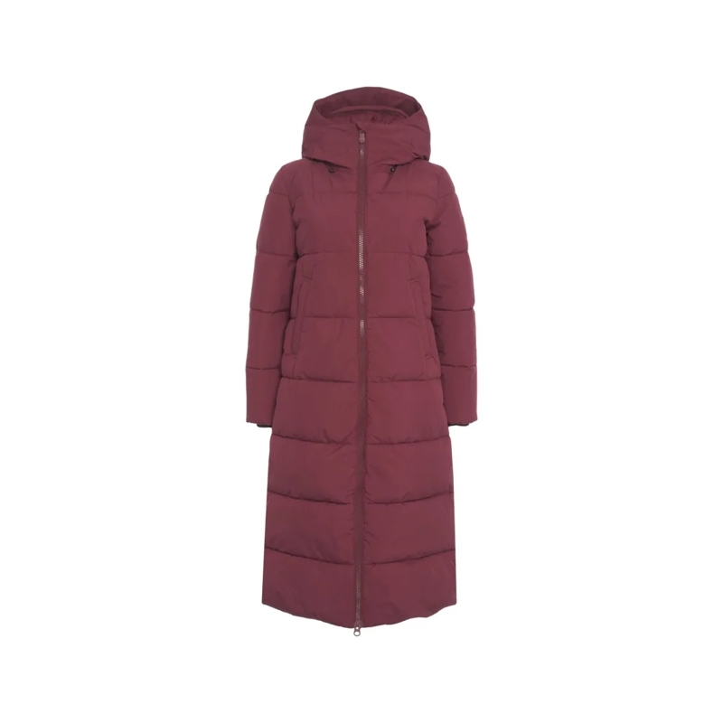 Save the Duck  Missy' Long Down Jacket Red