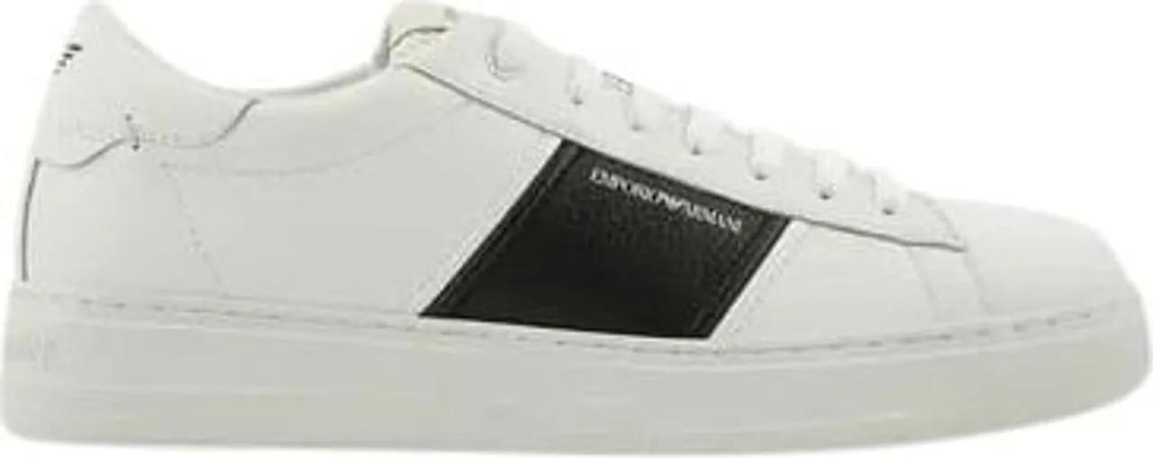 Emporio Armani Mannelijk Wit Low-Top Sneakers - Sneakers White In Uk_7