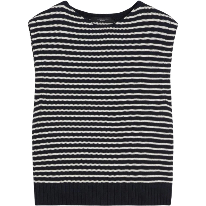 Max Mara  Max Mara Weekend Wkdlanda Gilets Donkerblauw 26153 blau