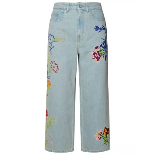Kenzo Flower Jeans Blue Jeans