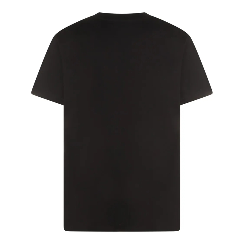 Moschino T-Shirt Short-Sleeve Black T-Shirt With Distinctive Graphi Black