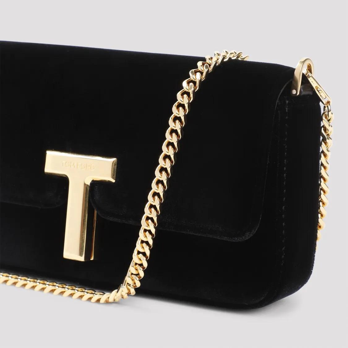 Tom Ford Shoppers Black Mini Bag in zwart
