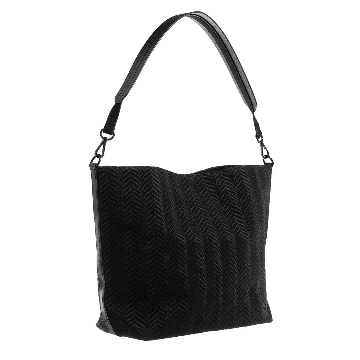 Lala Berlin Hobo bags Hobo Makis in zwart