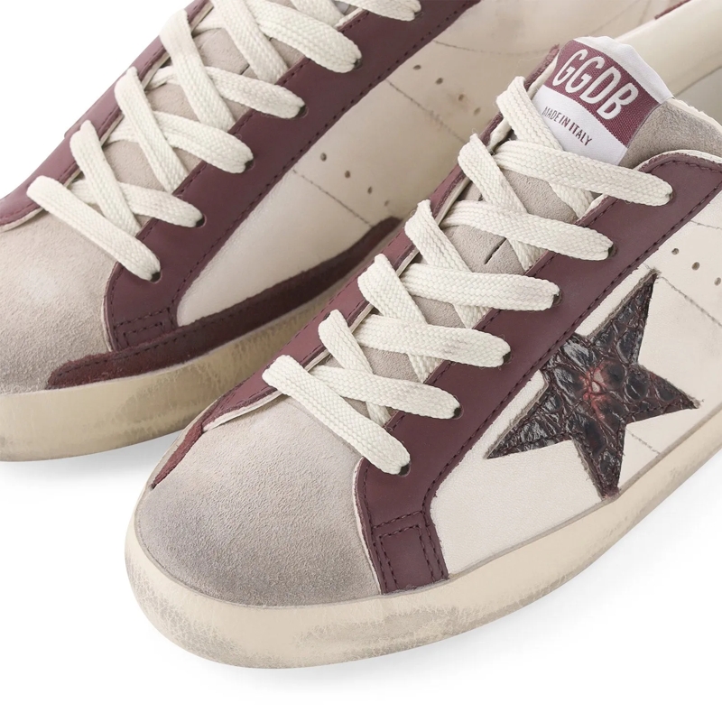 Golden Goose Sneaker basse Sneaker Super Star weiß(Image 4)