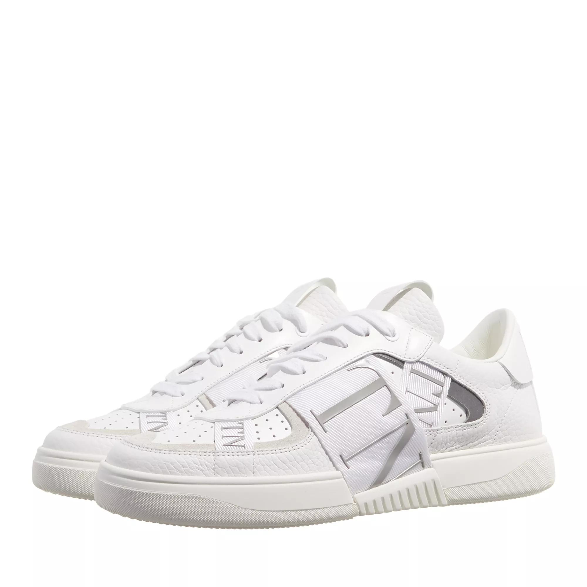 Valentino Garavani Sneakers - VLTN Low Top Sneakers Calf Leather - Gr. 40 (EU) - in Weiß - für Damen