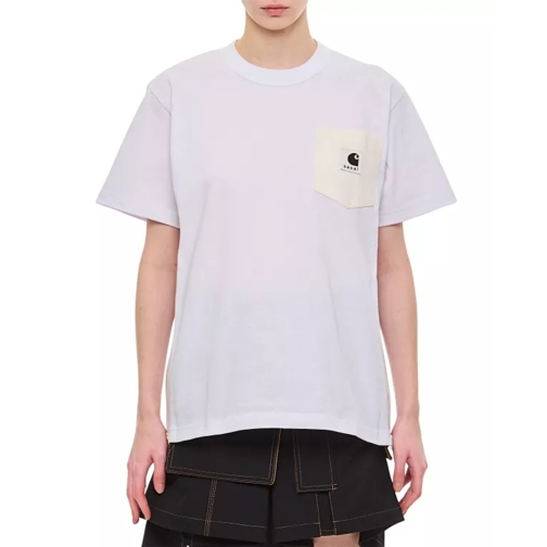 Sacai Cotton T-Shirt White 