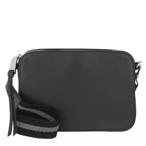 Abro Adria Crossbody Bag Black/Nickel Crossbody Bag