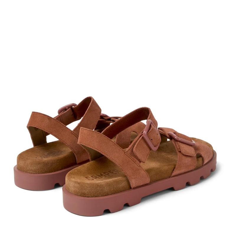Camper Sandalen Sandalen Brutus Brutus Sandal mittel-rot(Image 3)