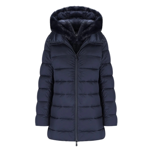 Save the Duck Daunenjacken SAVE THE DUCK MATILDA BLAUE WATTIERTE JACKE MIT KA blau