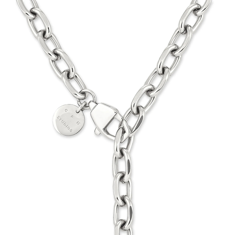 Copenhagen Mittellange Halskette Edelstahl Basic Chains silber(Image 6)