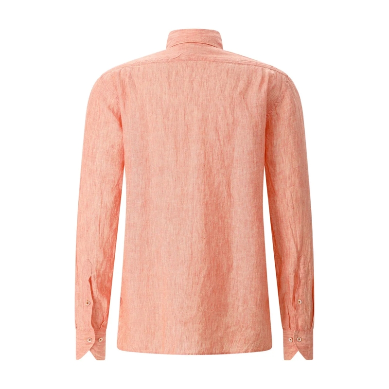 STENSTRÖMS Hemd Regular-Fit Leinenhemd orange(Image 11)