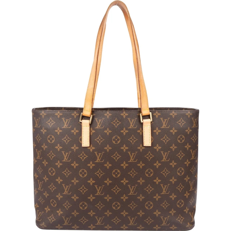 Louis Vuitton Tote Louis Vuitton Canvas Monogram Luco Shoulder Bag braun
