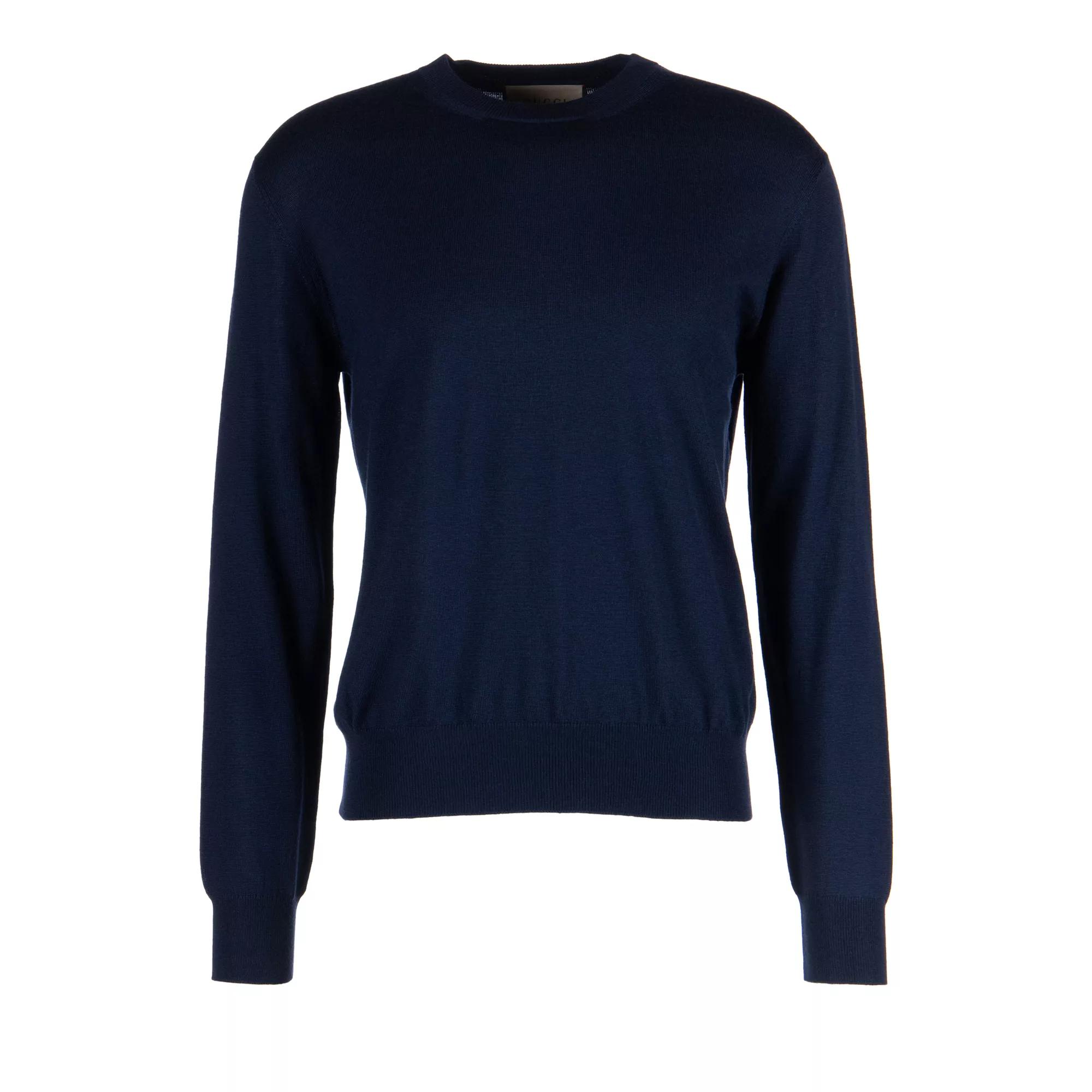 Gucci - Crewneck Wool - Größe XL - blau