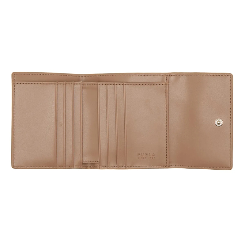 Furla Portefeuille à deux volets Furla Goccia M Compact Wallet Deserto(Image 5)