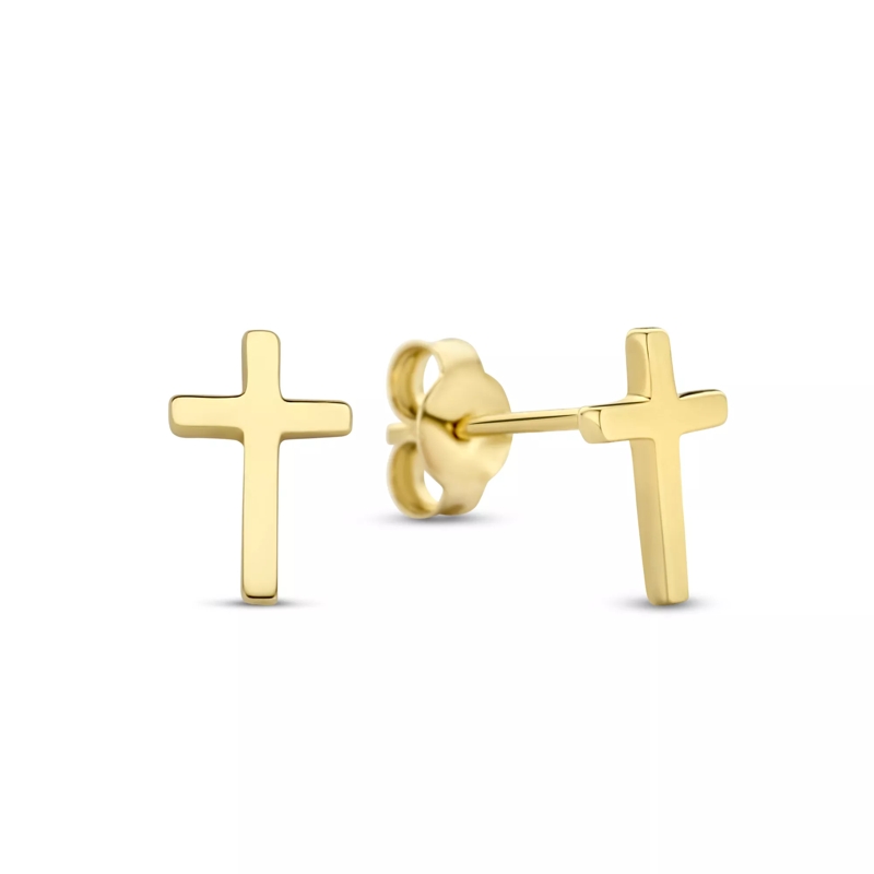 Isabel Bernard Boucles d'oreilles à tige Monceau Solange 585 Gold Ohrringe Gold