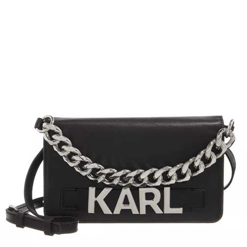 Karl Lagerfeld K/Letters Phone Case Black Borsetta per telefono