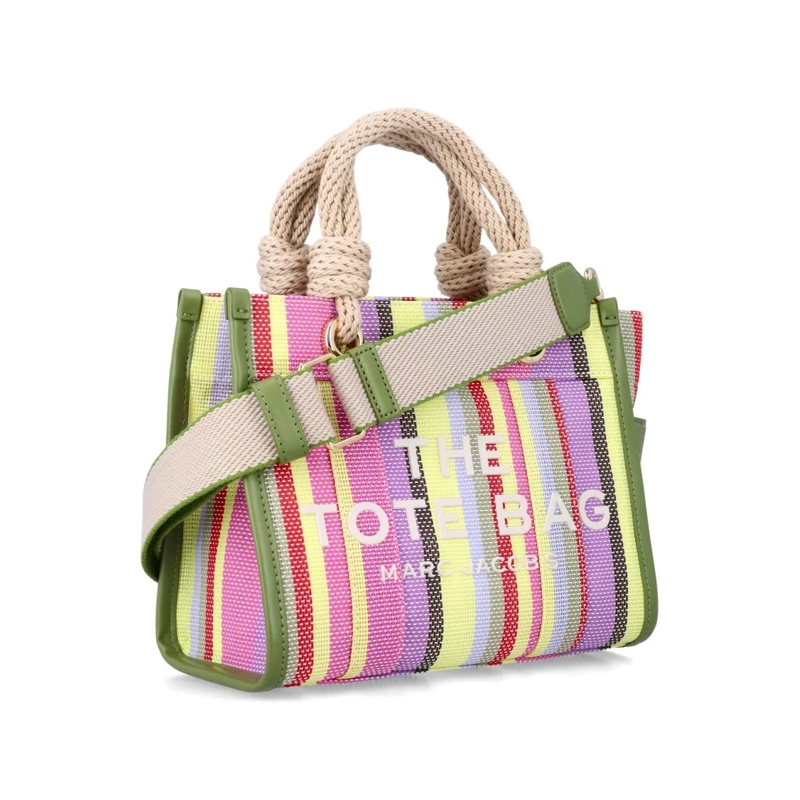 Marc Jacobs Tote The Small Tote Stripe Purple Muti mehrfarbig(Image 2)