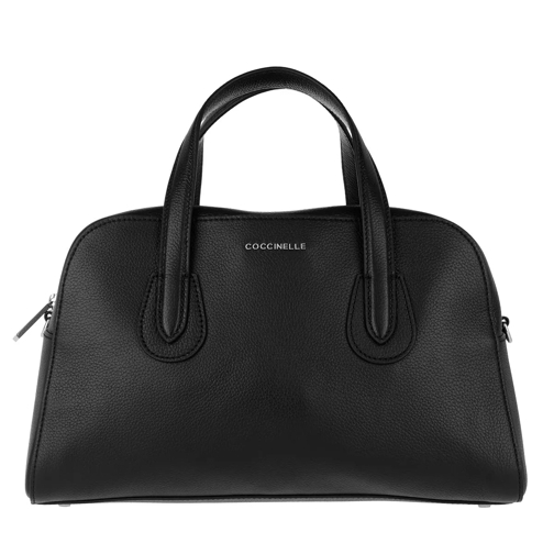 Coccinelle Lulin Soft Handle Bag Noir Crossbody Bag