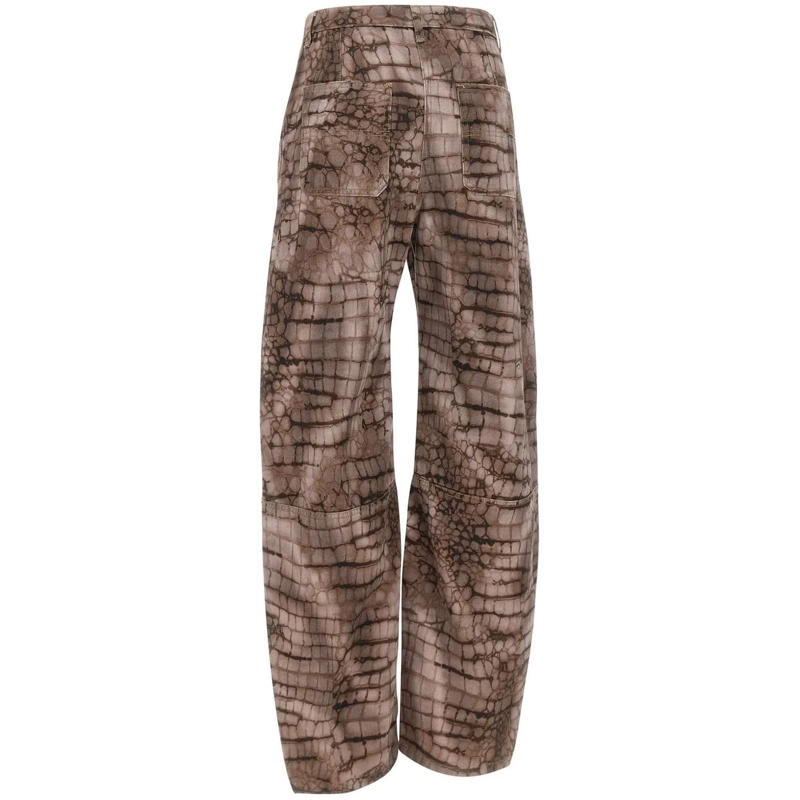 Elisabetta Franchi Boyfriend-Jeans Jeans Brown taupe(Image 3)