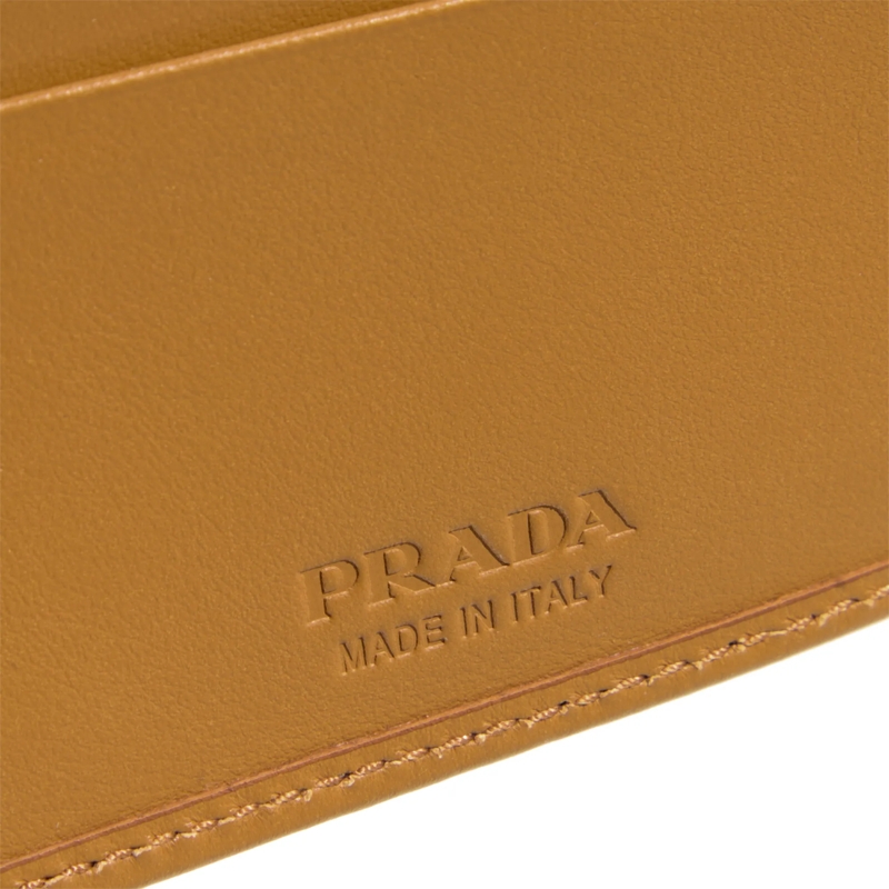 Prada Bi-Fold-Portemonnaie Re-Nylon Portmonnaie Sughero(Image 4)