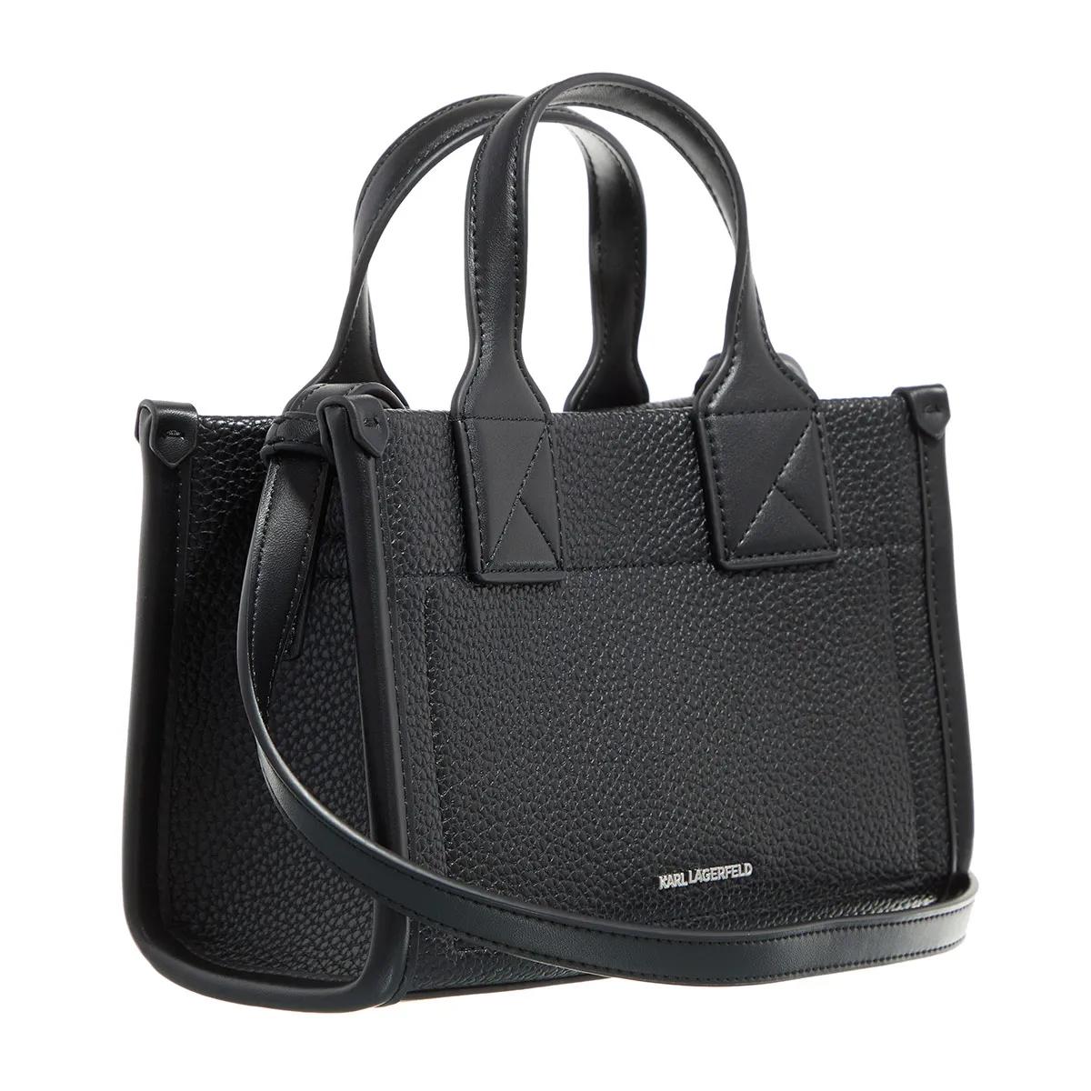 Karl Lagerfeld Shoppers & Totes K Skuare Sm Tote Grainy in zwart